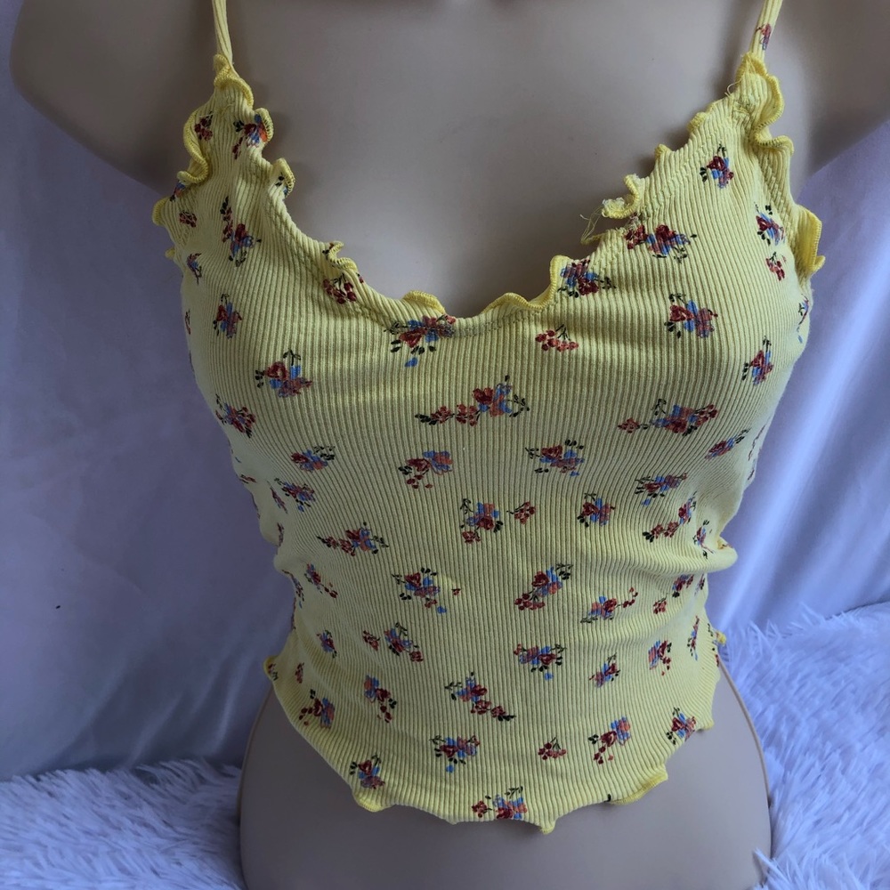 Yellow tank top